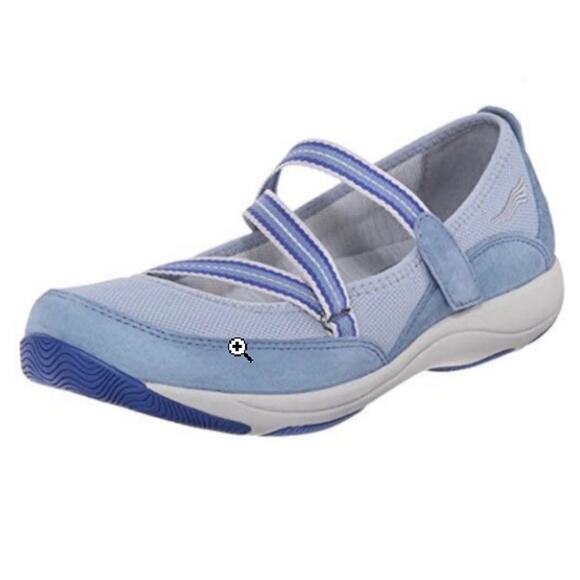 Dansko Blue Hazel Suede Mary Jane - Picture 1 of 11